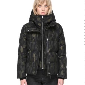 MACKAGE CECILY-J JACQUARD DOWN COAT